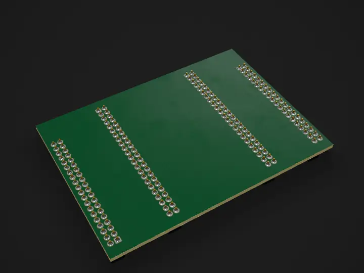em016, drawn in 3D by PCBKit